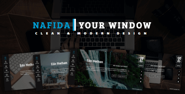 NAFIDA - Personal Business Card WordPress Theme